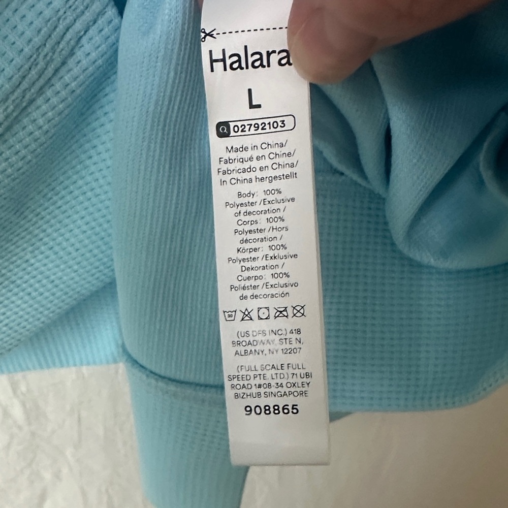 HALARA Light Blue Men's Shirt - Picture 3 of 5
